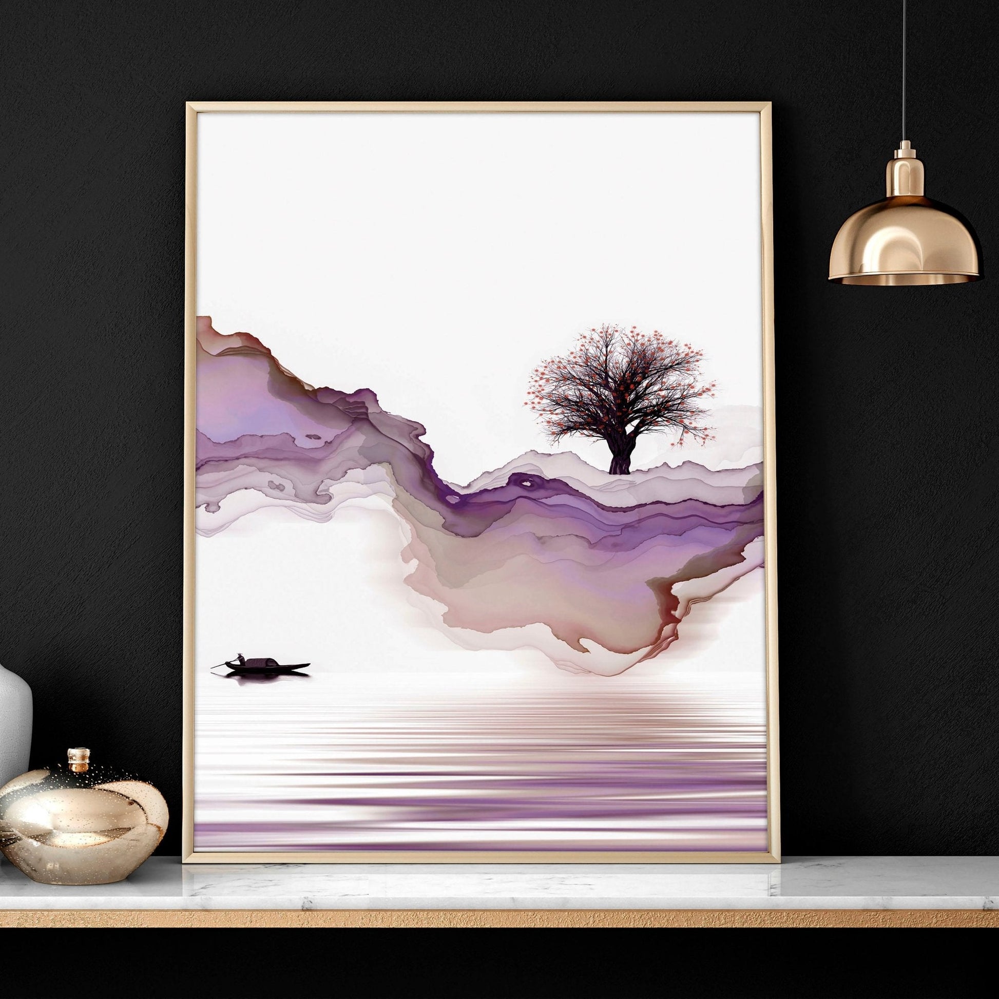 Office art | set of 3 Japanese wall art