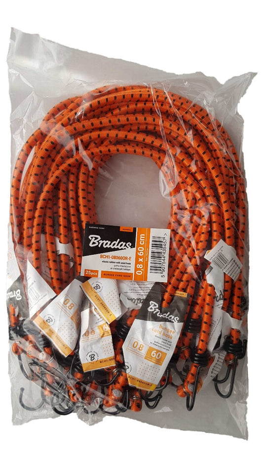 Bungee Cord Hook Metal 60cm DIY Workshop Accessory Waterproof Sheet