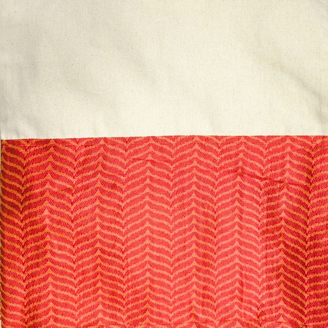 Half sari, half cotton tote bag, ethically handmade in India