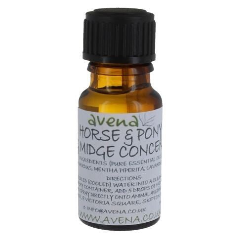Horse Pony Midge Natural Insect Repellent Essential Oils Concentrated Mix 10ml