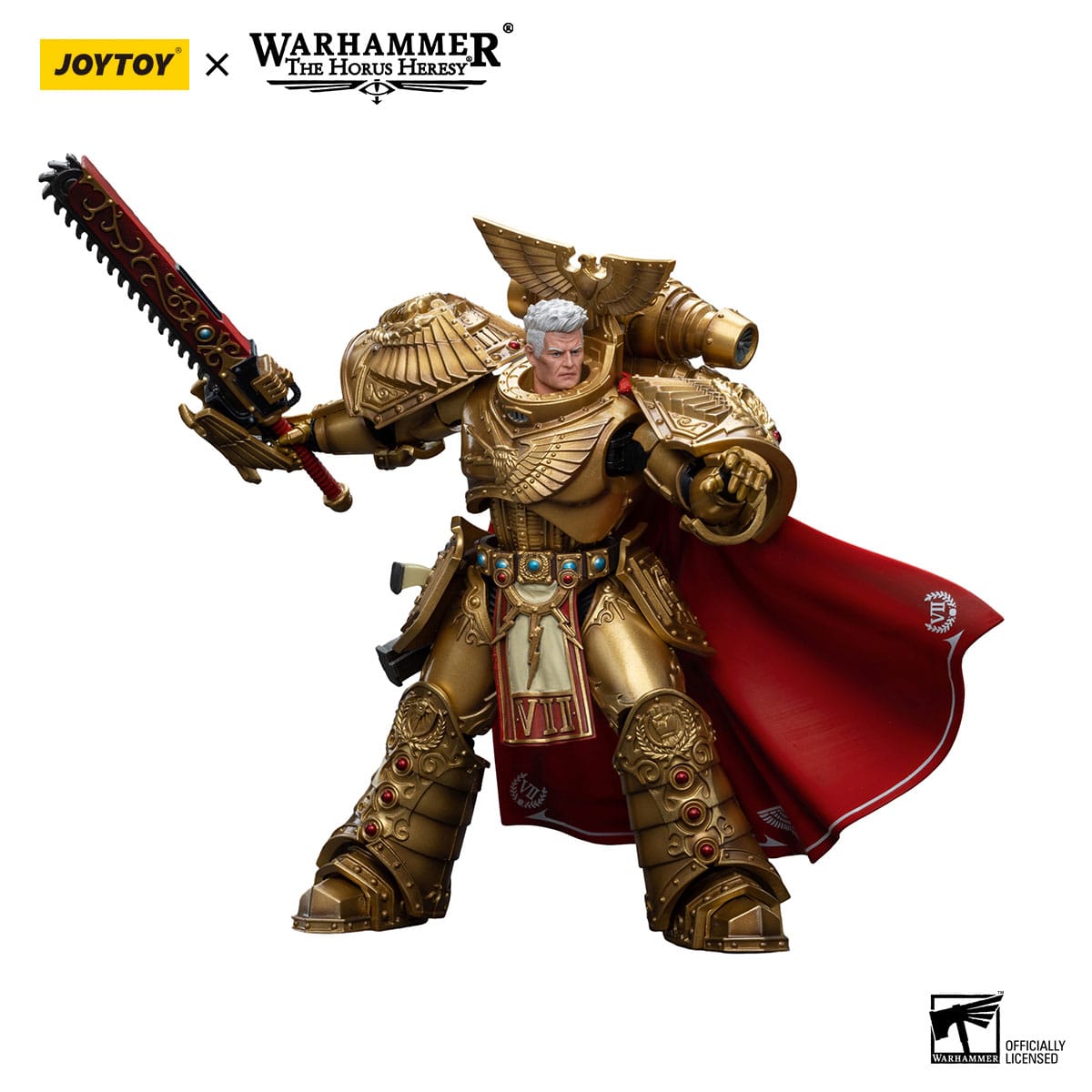 Joy Toy Warhammer The Horus Heresy: Imperial Fists Primarch Rogal Dorn 12cm