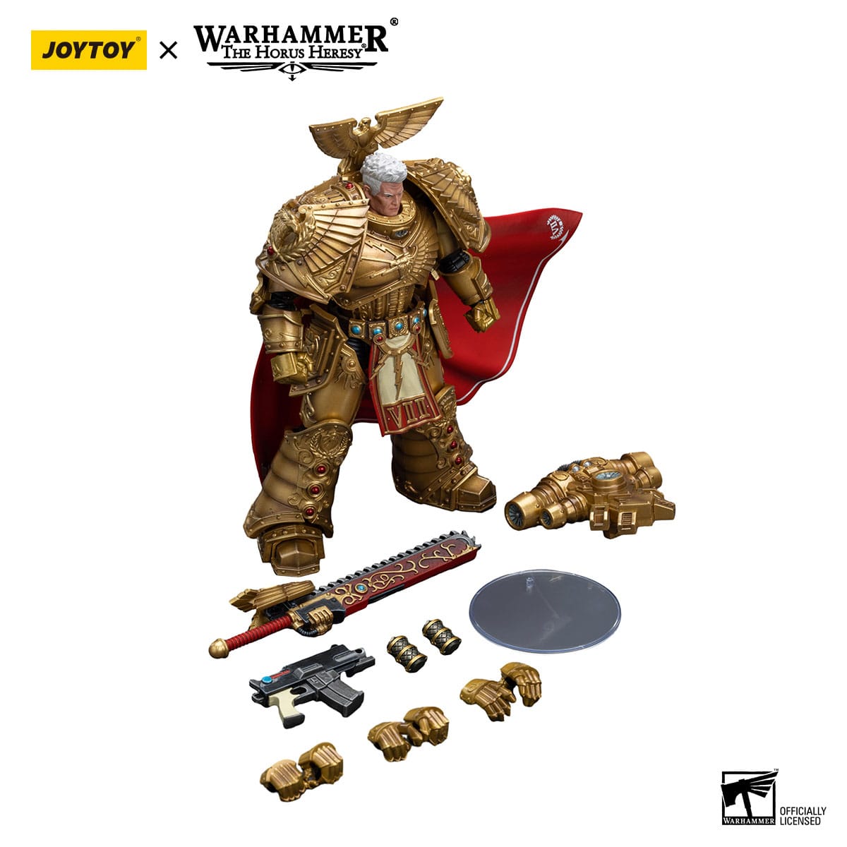 Joy Toy Warhammer The Horus Heresy: Imperial Fists Primarch Rogal Dorn 12cm