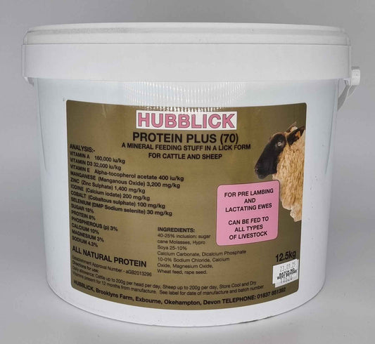 Hubblick Protein Plus Cattle and Sheep Lick 12.5kg