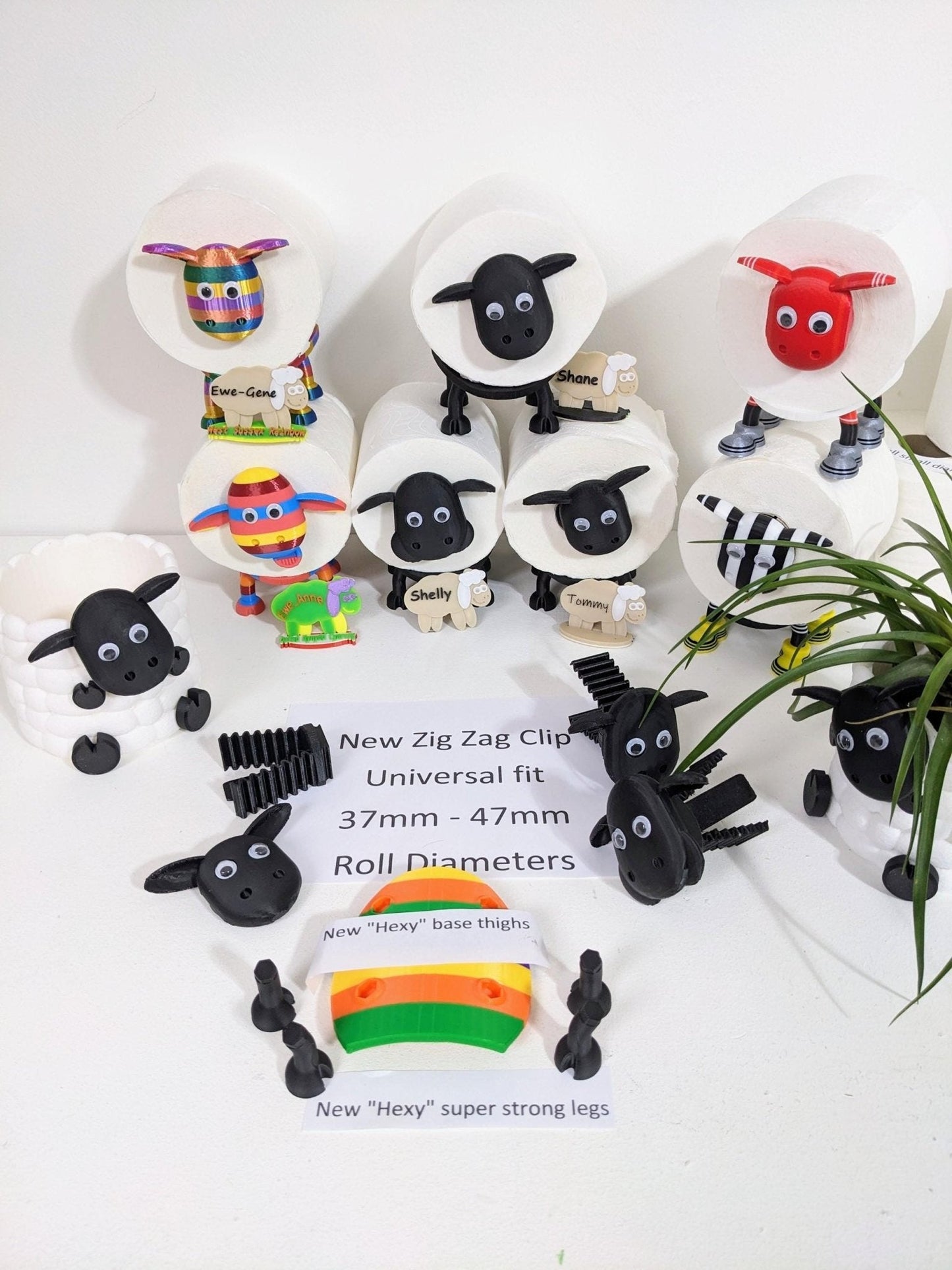 Hull KR Super Sheep Toilet Roll Holder , Rugby fan gift.