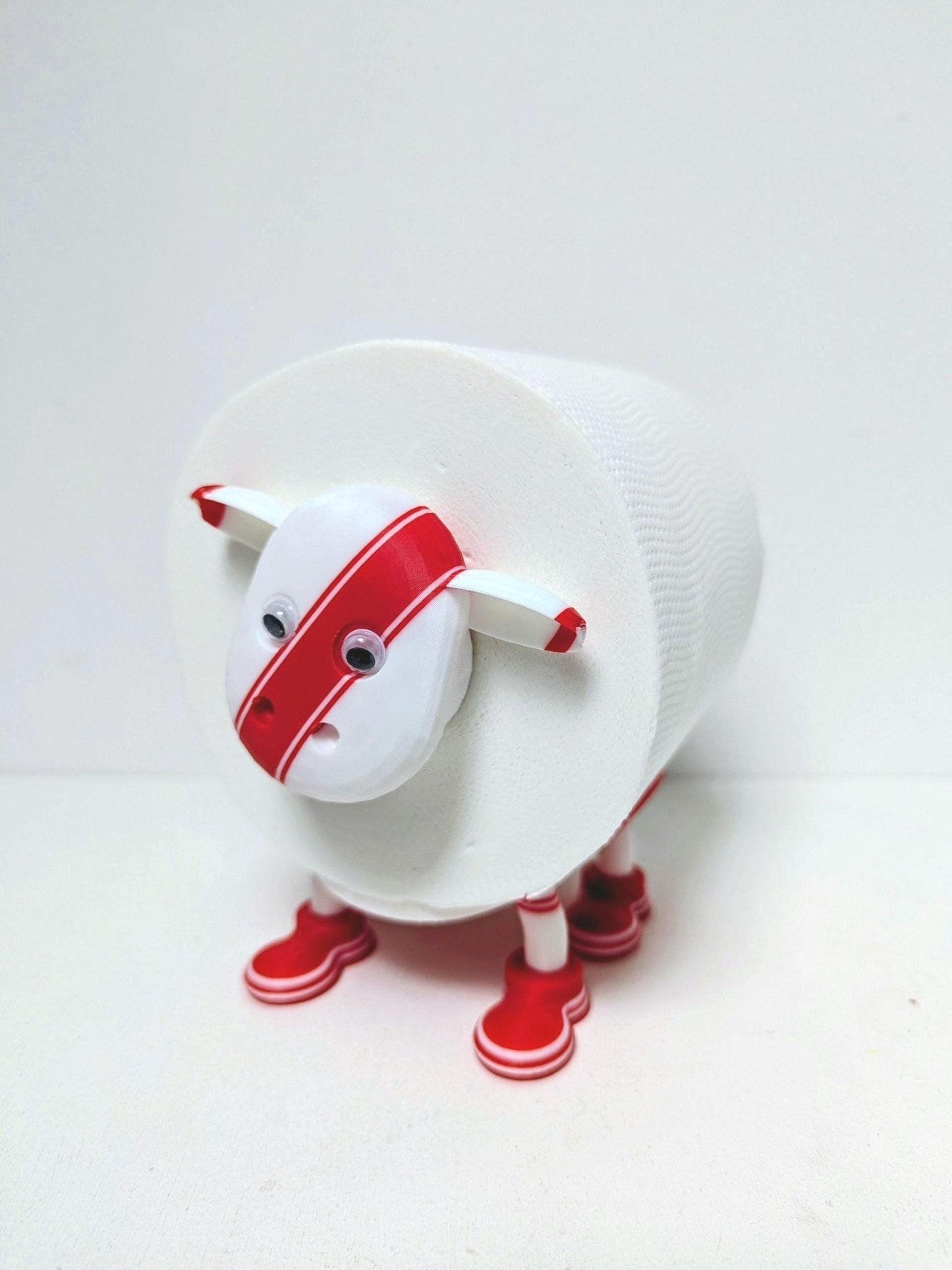 Hull KR Super Sheep Toilet Roll Holder , Rugby fan gift.