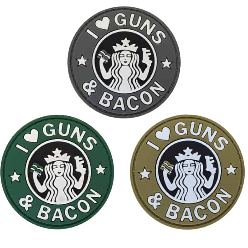 I Love Guns & Bacon Patch