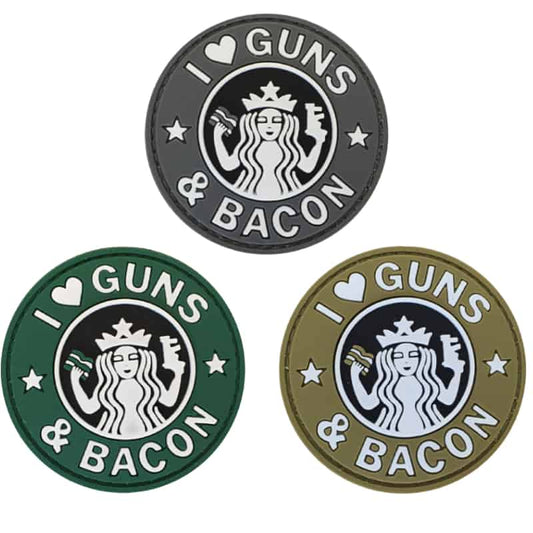 I Love Guns & Bacon Patch
