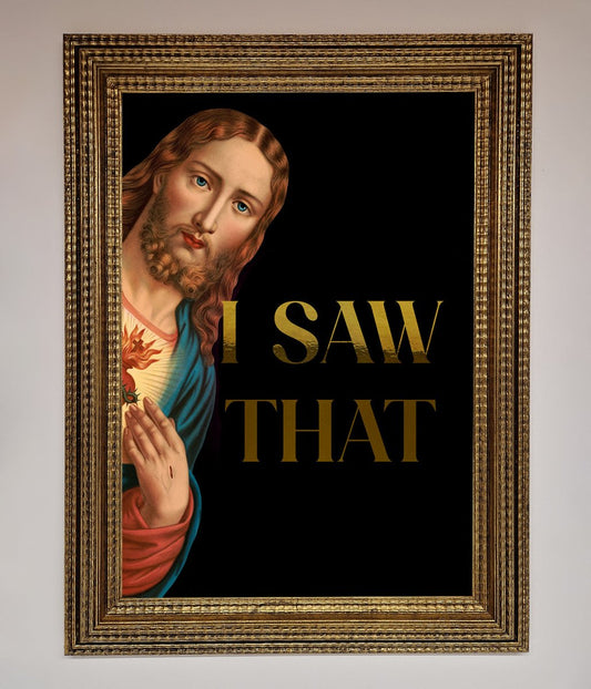 I Saw That Foil Print