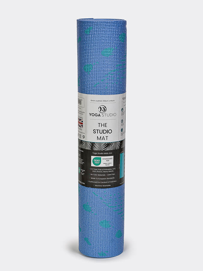 Yoga Studio Designed Reversible Sticky Yoga Mat 6mm