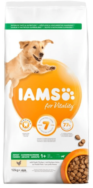IAMS for Vitality Adult Large Dog Food with Fresh chicken