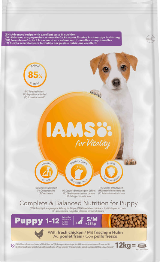 Iams Puppy Vitality Chicken