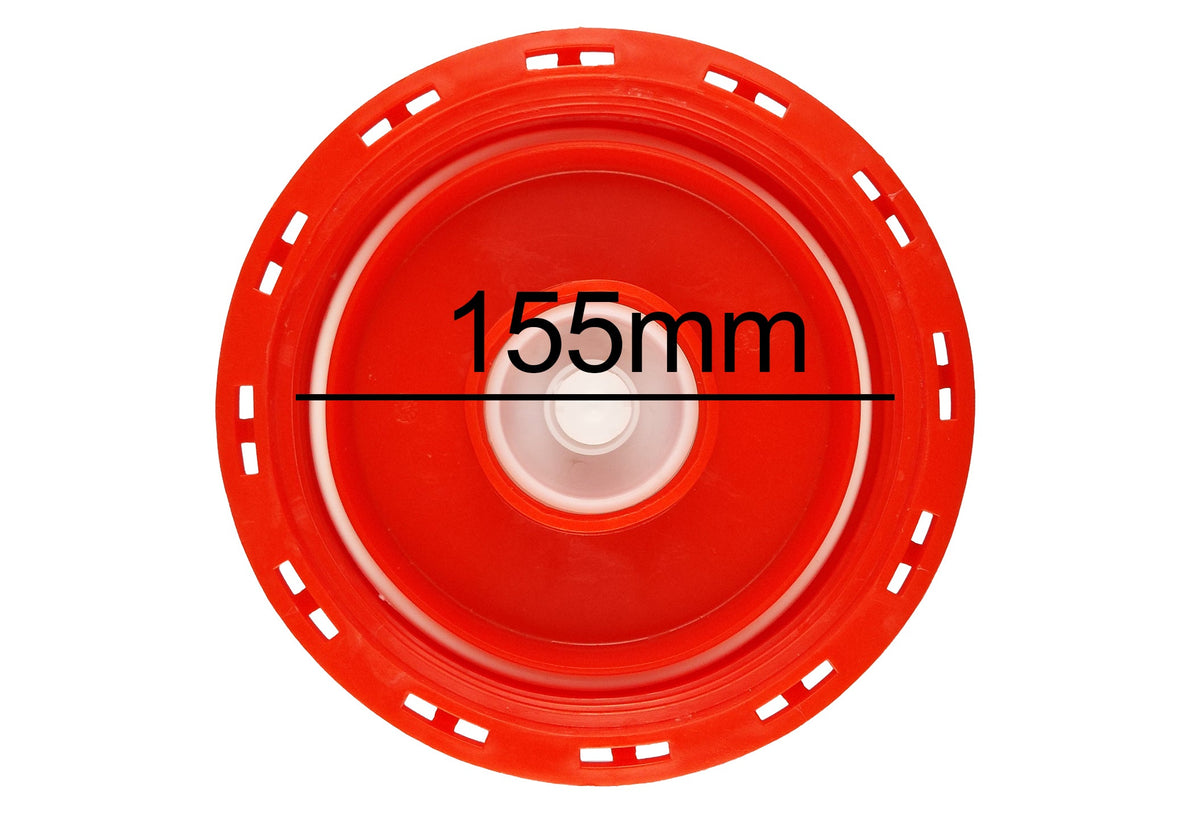 Blanking Lid for IBC Tank 150mm With Built-in Vent for Pipe and Water Fitting