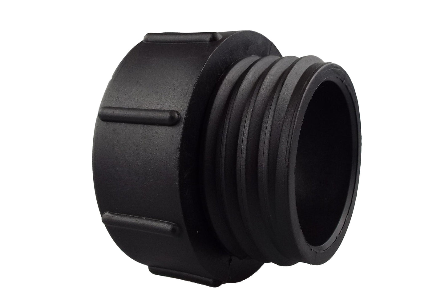 IBC 2 BSPF - S60X6 Cap with S60X6 - 1/2 BSPF Cap and Lever Tap 1/2 Barb