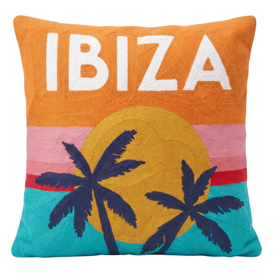 Ibiza Needlepoint Cushion