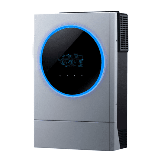 Iconica 6000w 48v Hybrid Pure Sine Wave Inverter With 120a Mppt Solar Controller And 120a Mains Battery Charger, With Parallel Capability And Wi-Fi (No Battery Required)