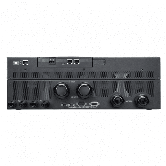 ICONICA 6000W 48V PURE SINE WAVE INVERTER WITH ZERO TRANSFER, 7000W SOLAR INPUT, 140A MPPT SOLAR CONTROLLER, 120A MAINS CHARGER, PARALLEL CAPABILITY AND WI-FI