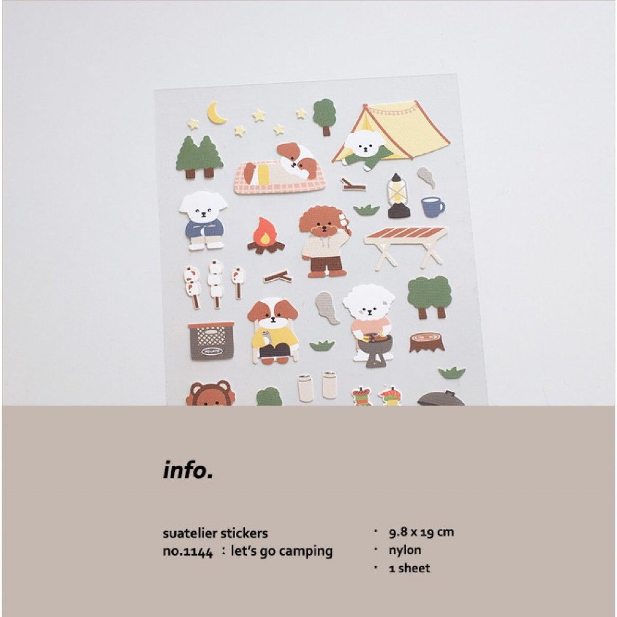 Suatelier | Let's go camping