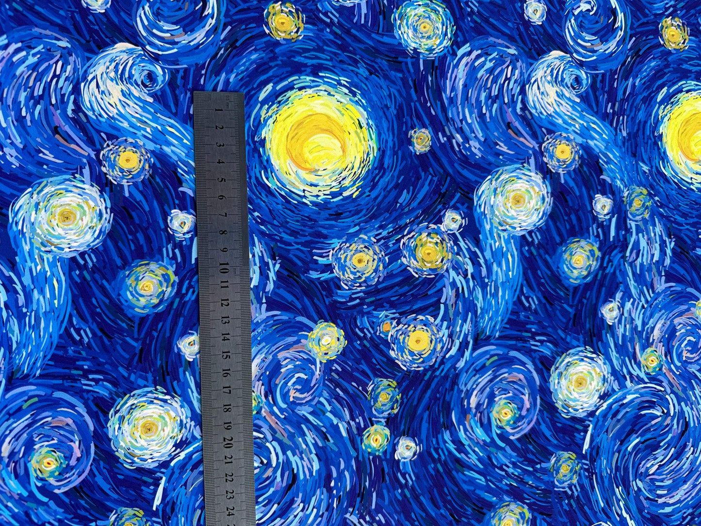 Van Gogh Inspired Fabric By Metre