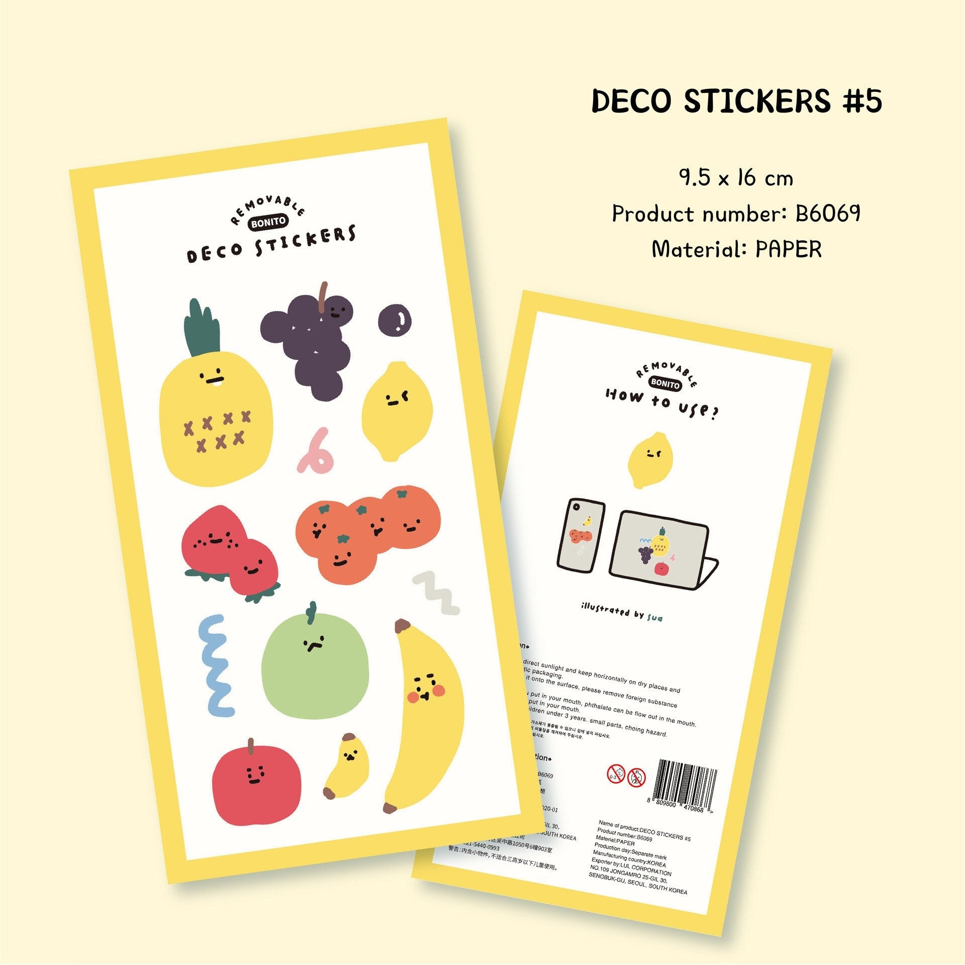 Bonito | Deco Stickers #5