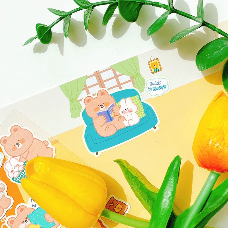 Bonito | Bear’s Happy Day sticker