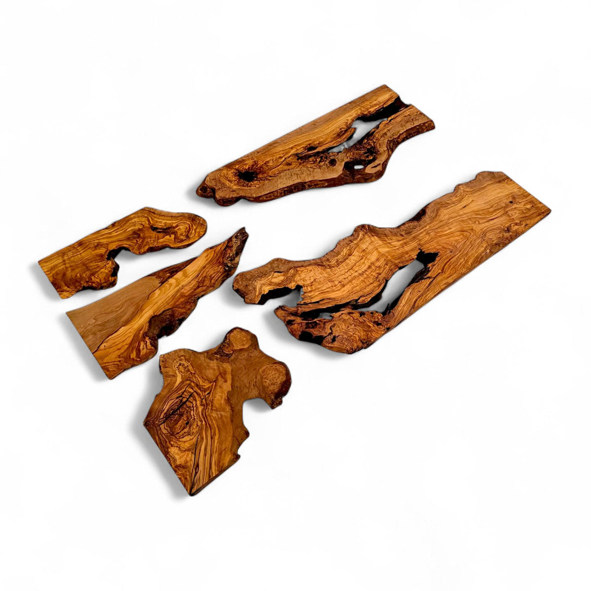 Olive Wood Slab 120 x 70 cm for Epoxy Resin Tables