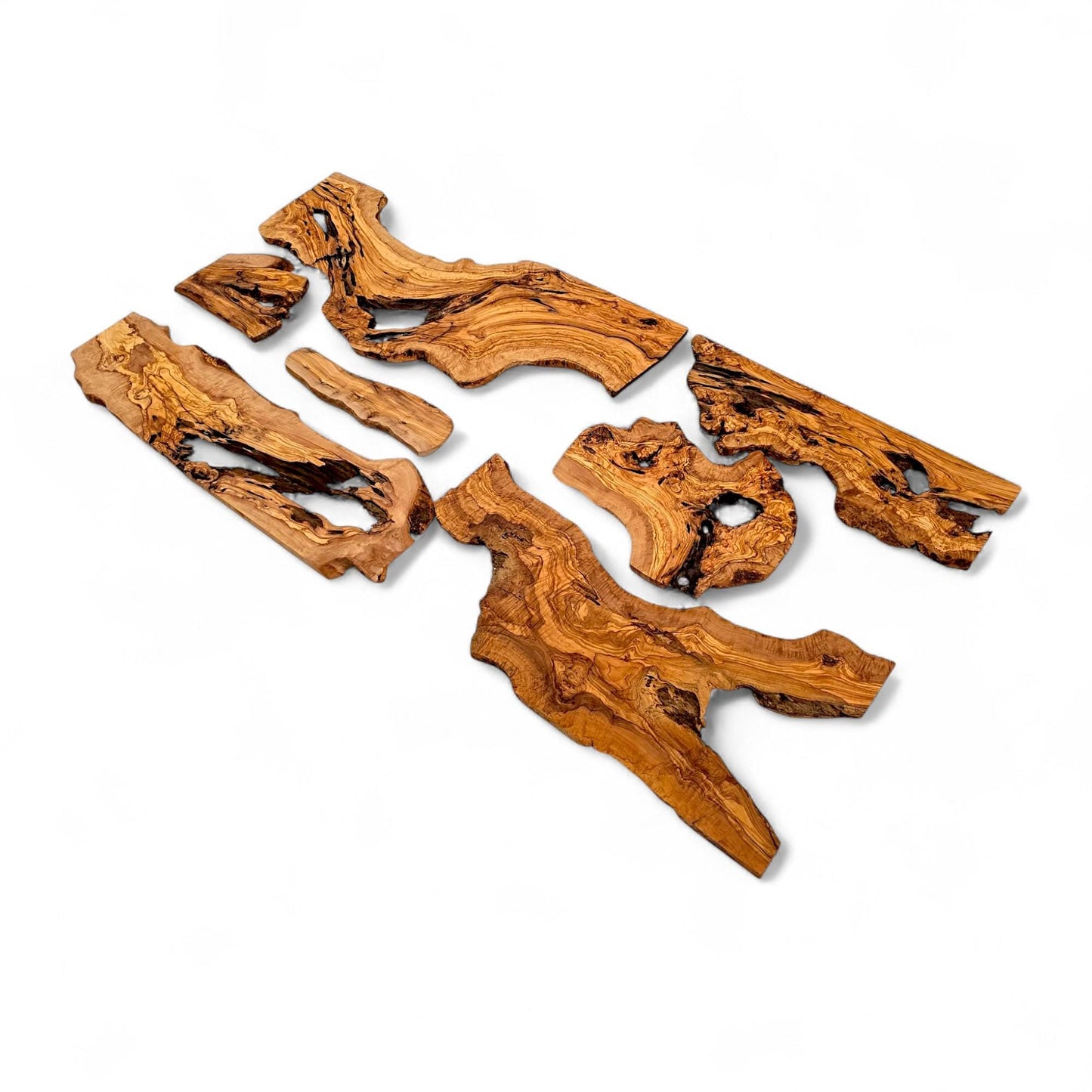 Olive Wood Slab for Epoxy Resin Tables, 190 x 90 cm