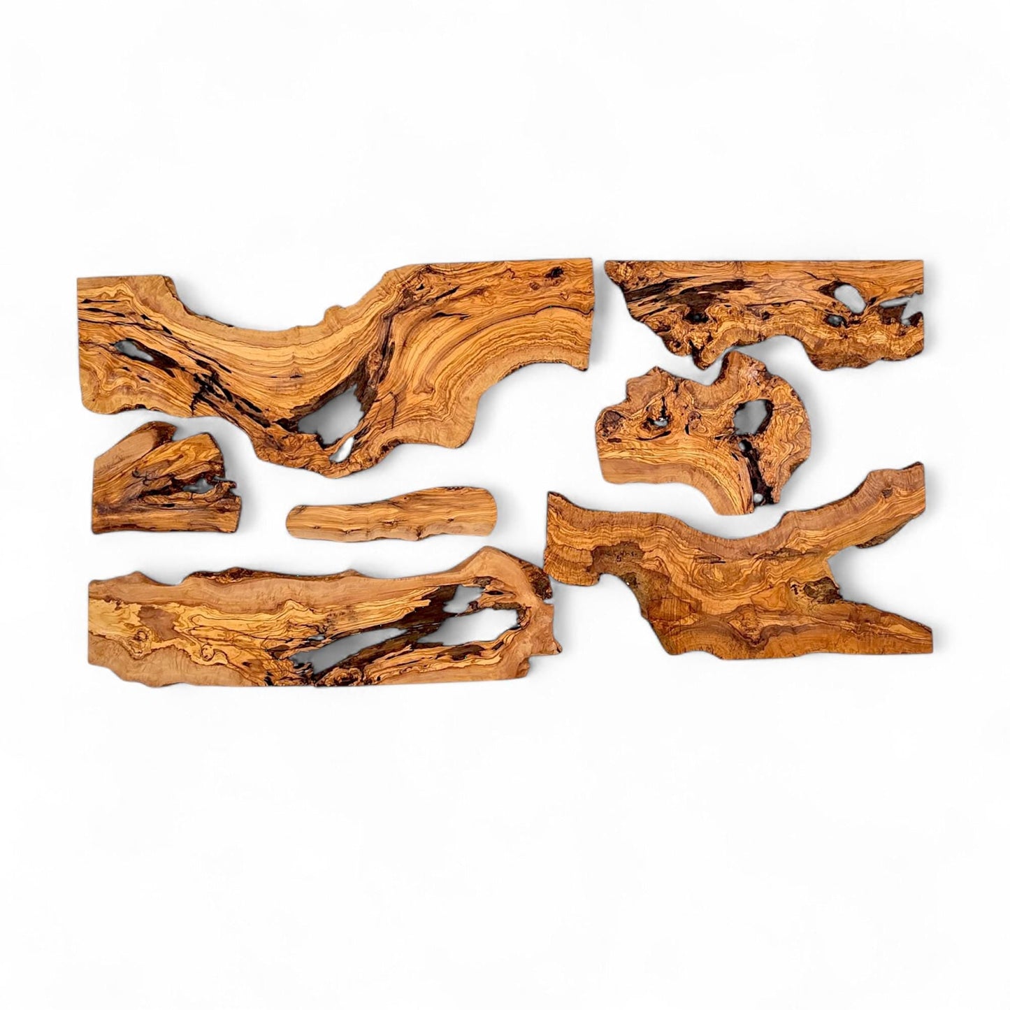 Olive Wood Slab for Epoxy Resin Tables, 190 x 90 cm