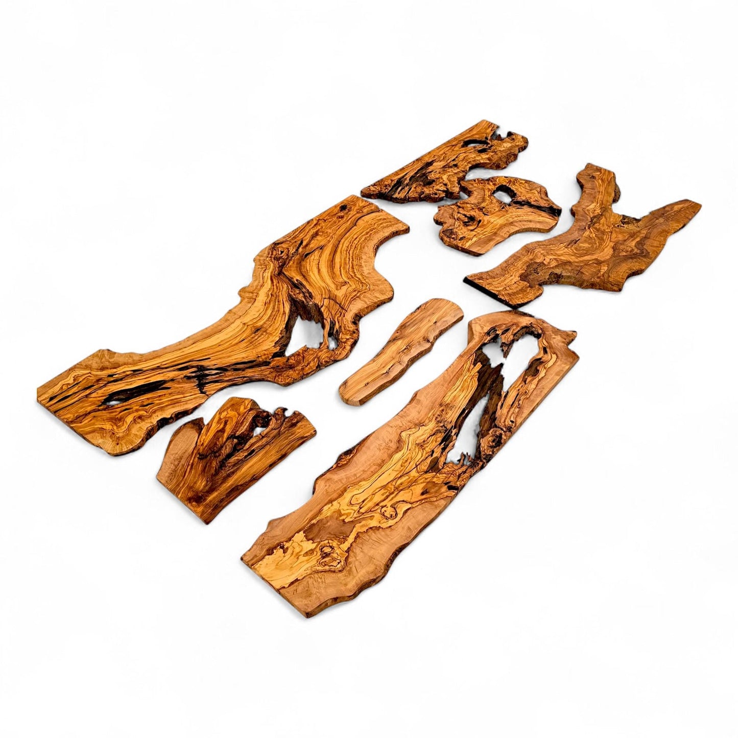 Olive Wood Slab for Epoxy Resin Tables, 190 x 90 cm