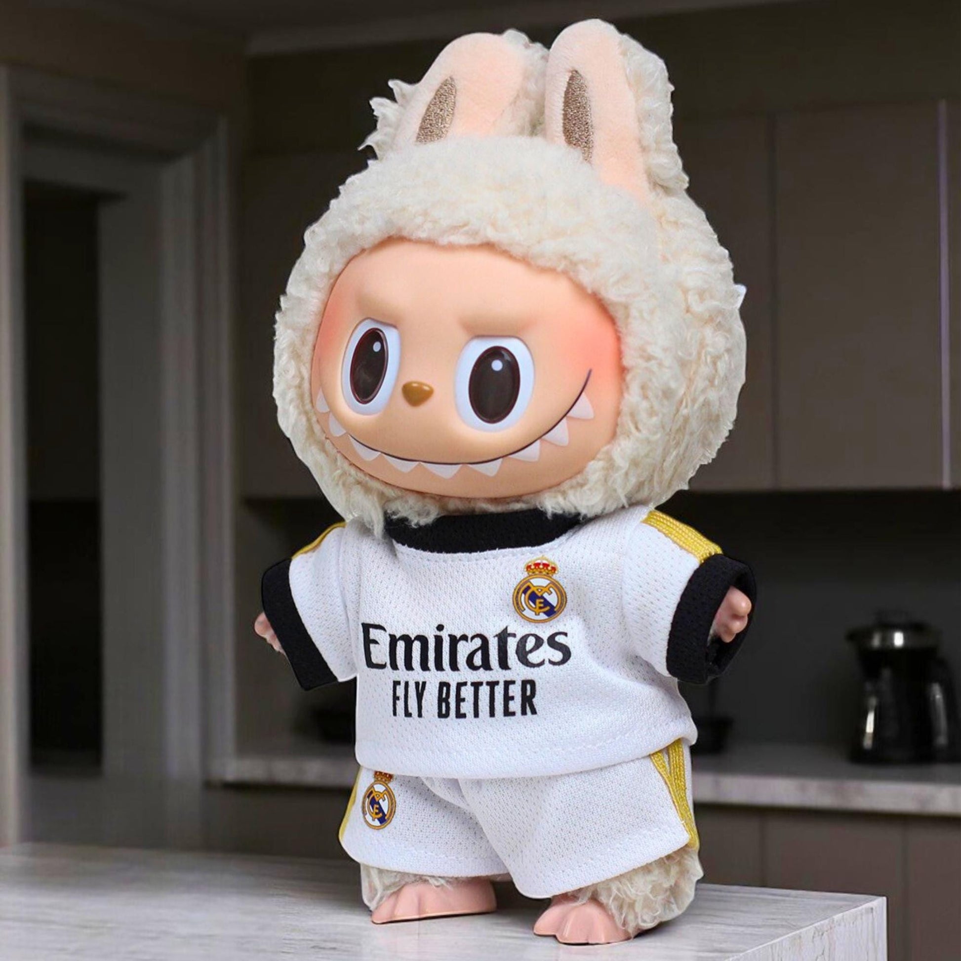 Football Labuubu Outfit Handmade Doll Clothes &amp; Accessories | 17cm Popmart Labubu Player Kit