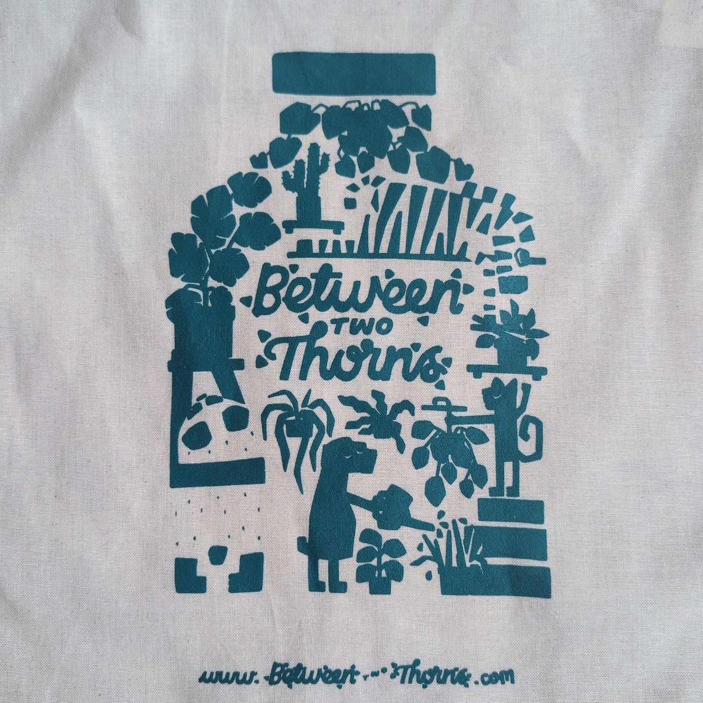 Between Two Thorns - Cotton Tote Bag