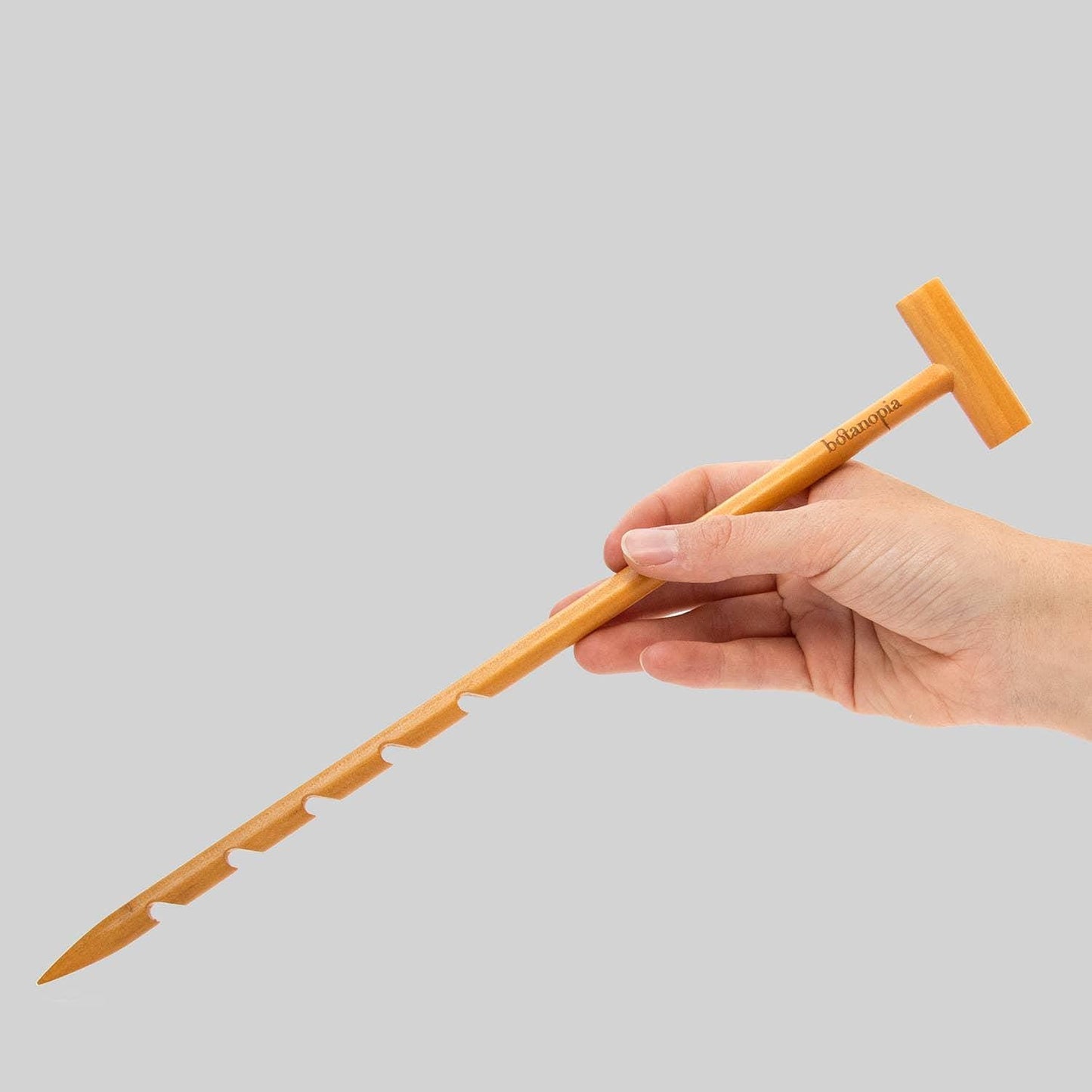 The Soil Checker - wooden soil probe to check soil moisture
