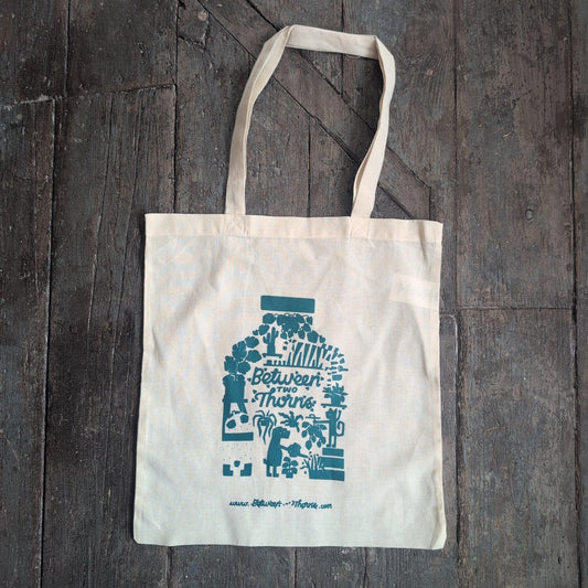 Between Two Thorns - Cotton Tote Bag