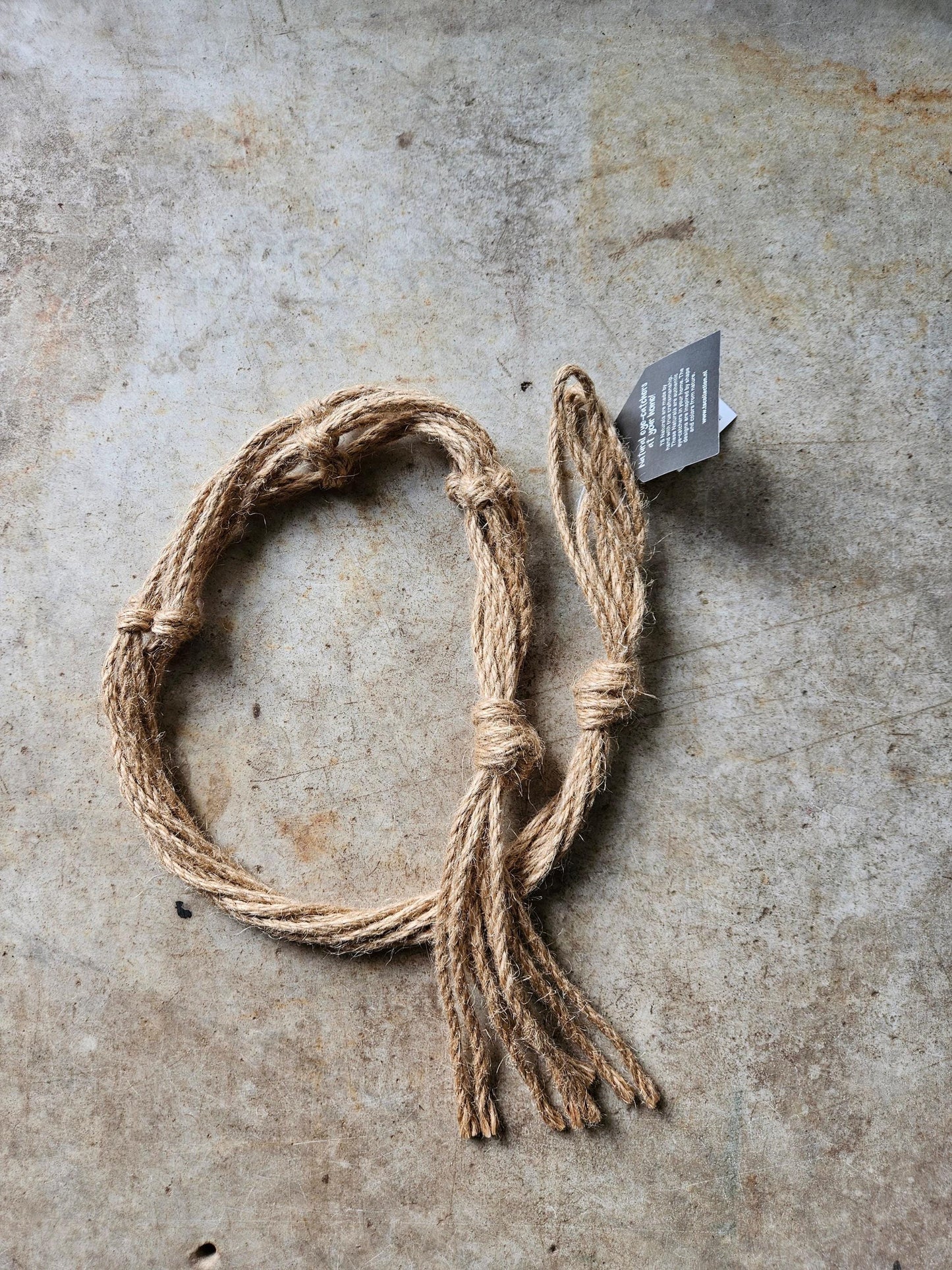 Jute Macrame Plant Hanger