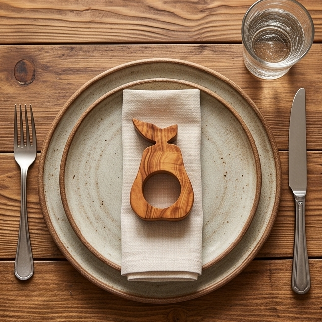 Handcrafted Olive Wood Napkin & Paper Holders | 5 Distinctive Styles