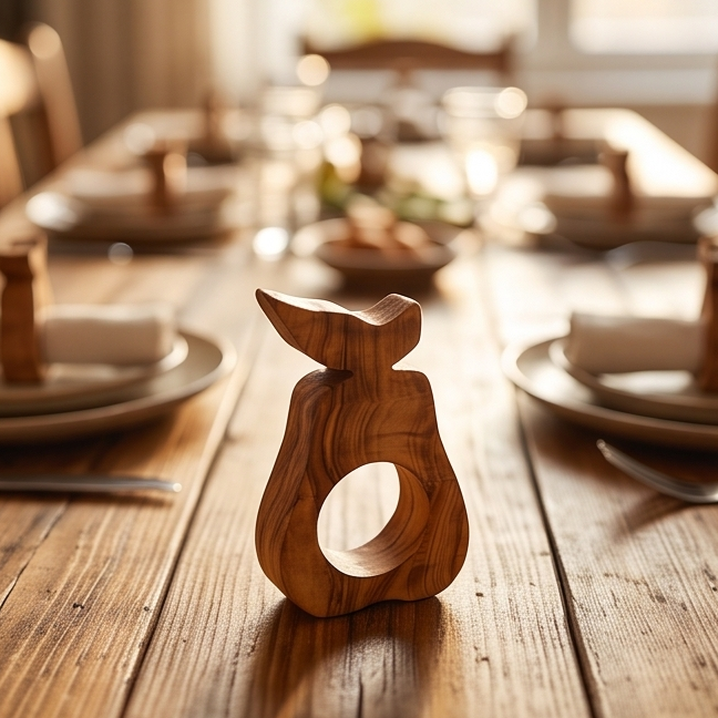Handcrafted Olive Wood Napkin & Paper Holders | 5 Distinctive Styles