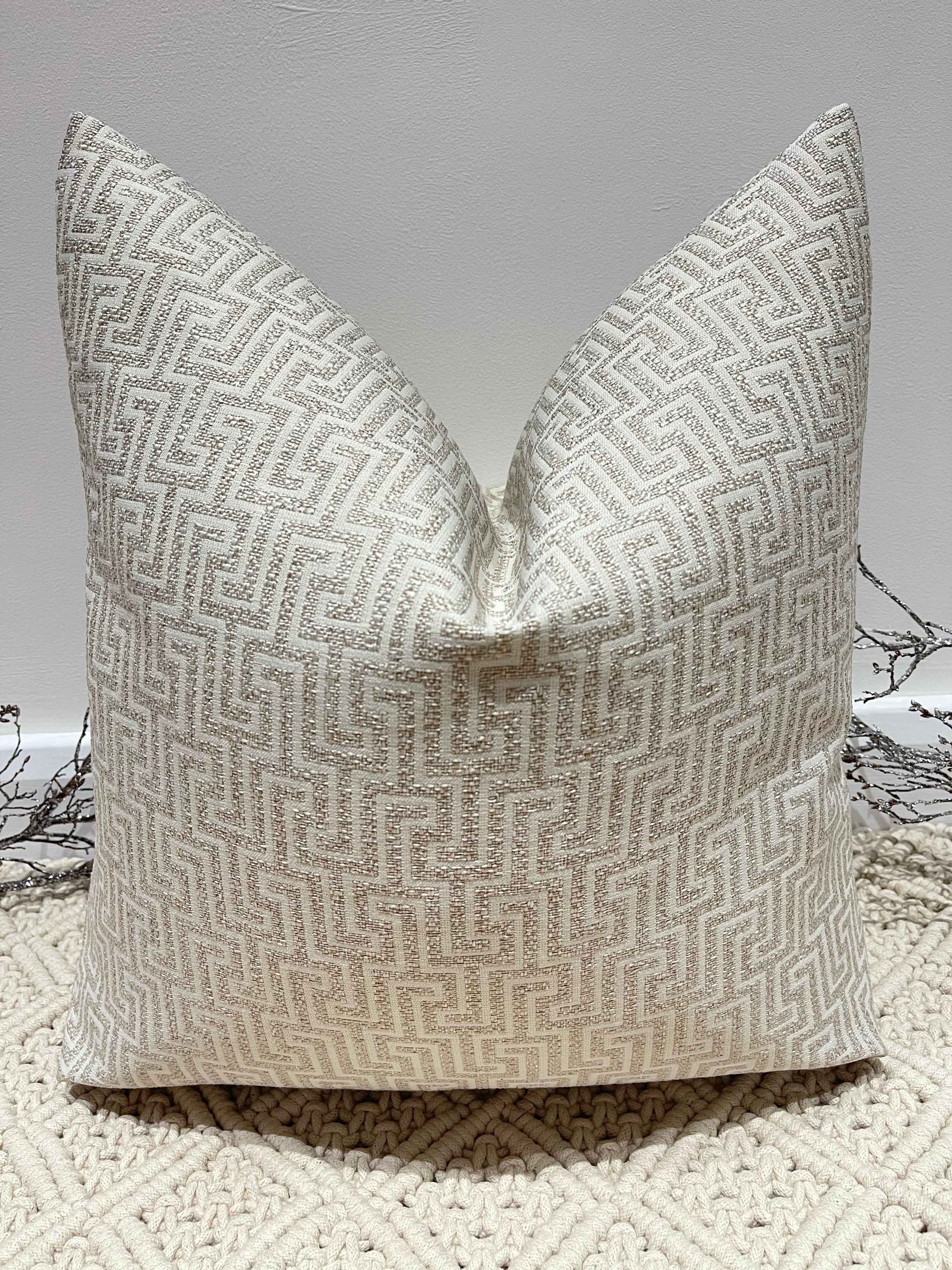 The Couture Cushion - The Beige Mattox - Style No. 56 (DISCONTINUED)