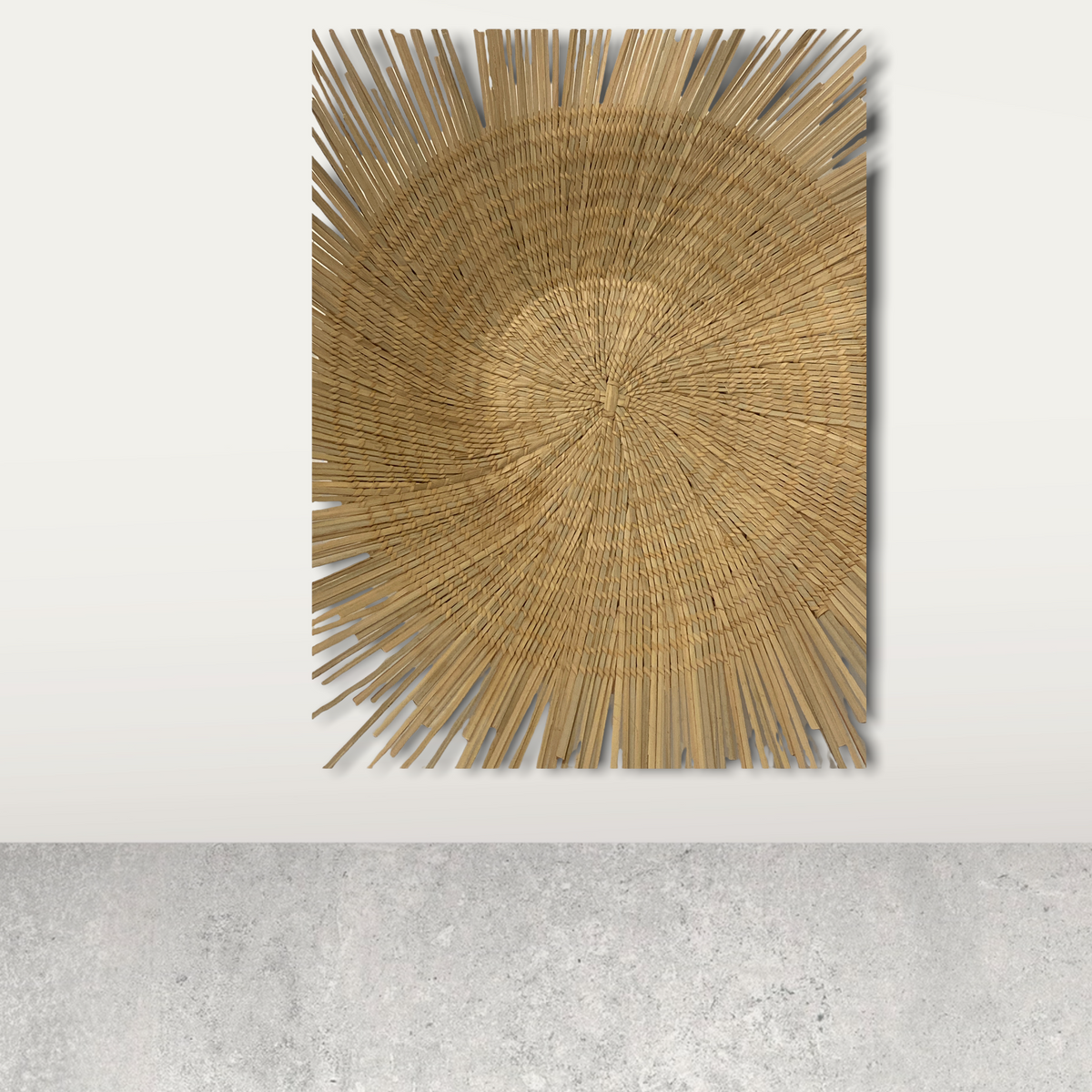 Malawi Sun Wall basket - plane 50cm