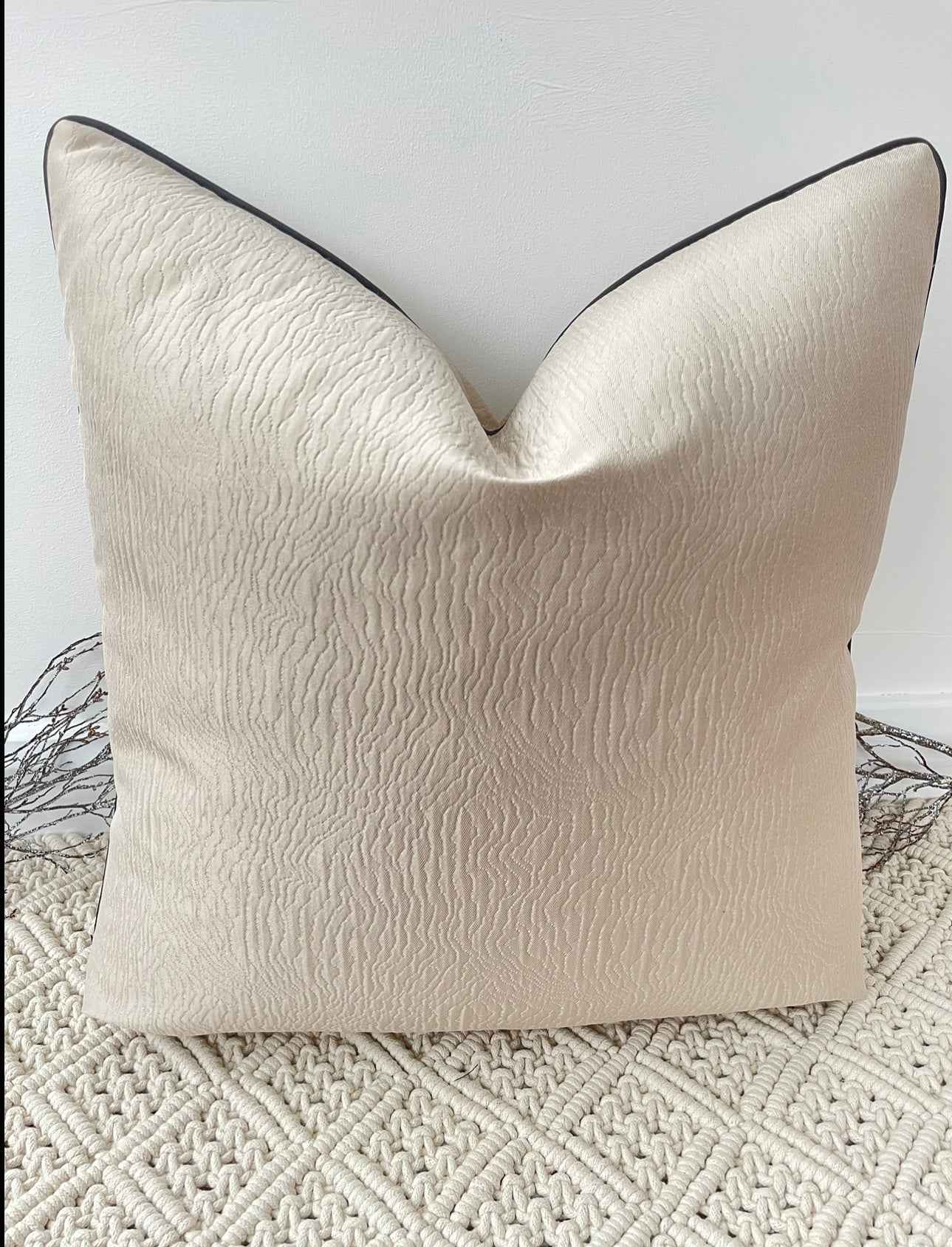 The Couture Cushion - The Cream Tahari - Style No. 93