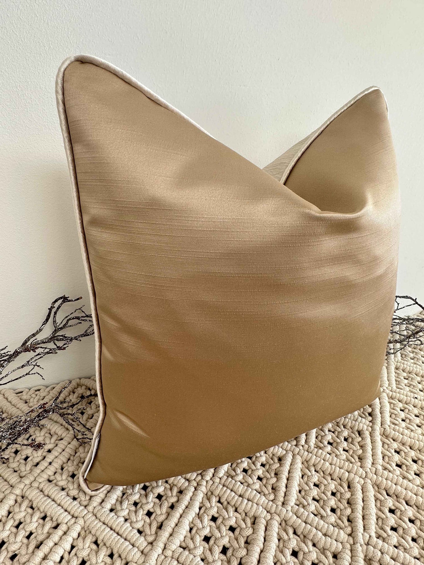 The Couture Cushion - The Gold Chanele - Style No. 45