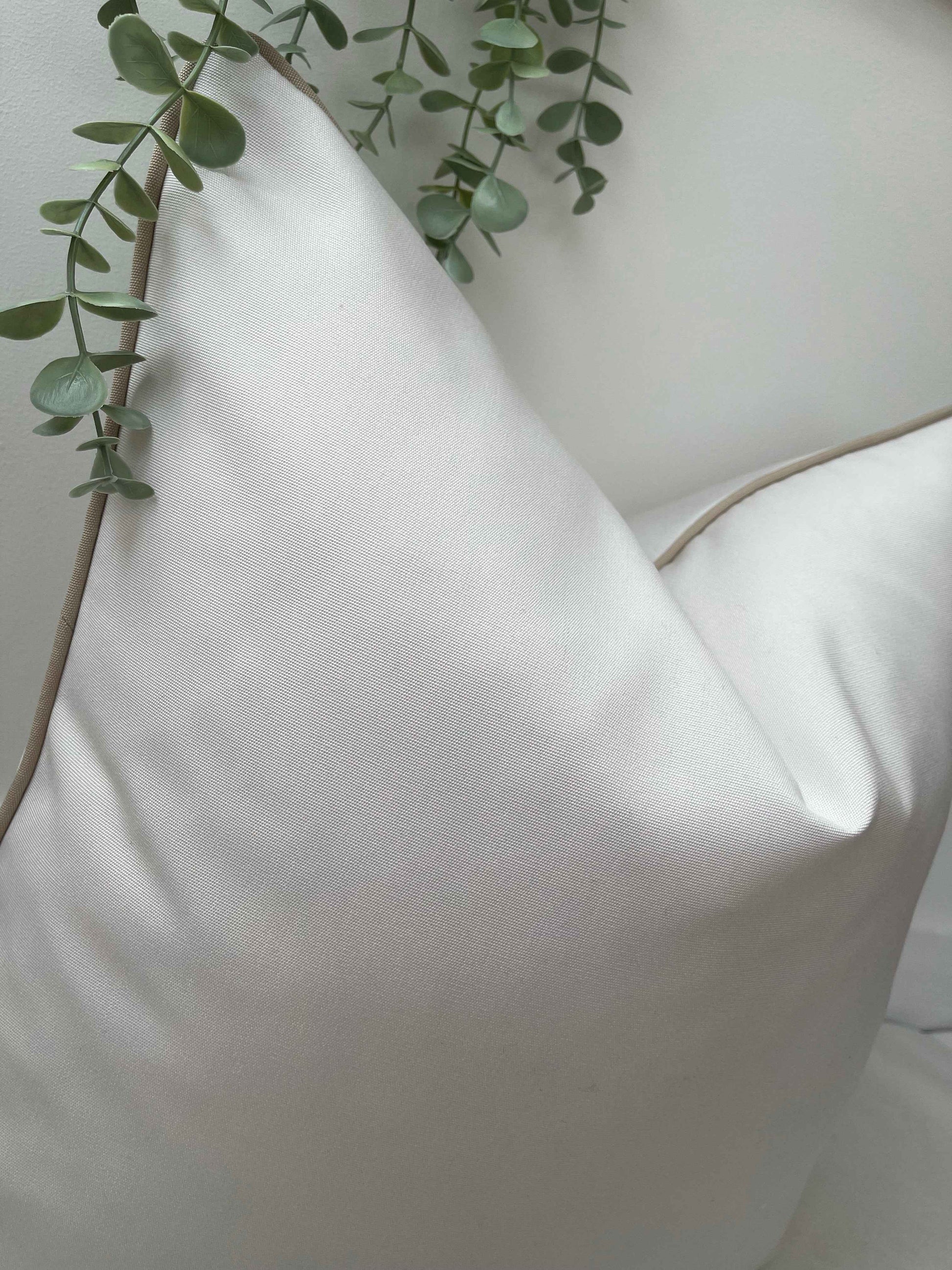 The Couture Cushion - The Outdoor White - Style No. 86