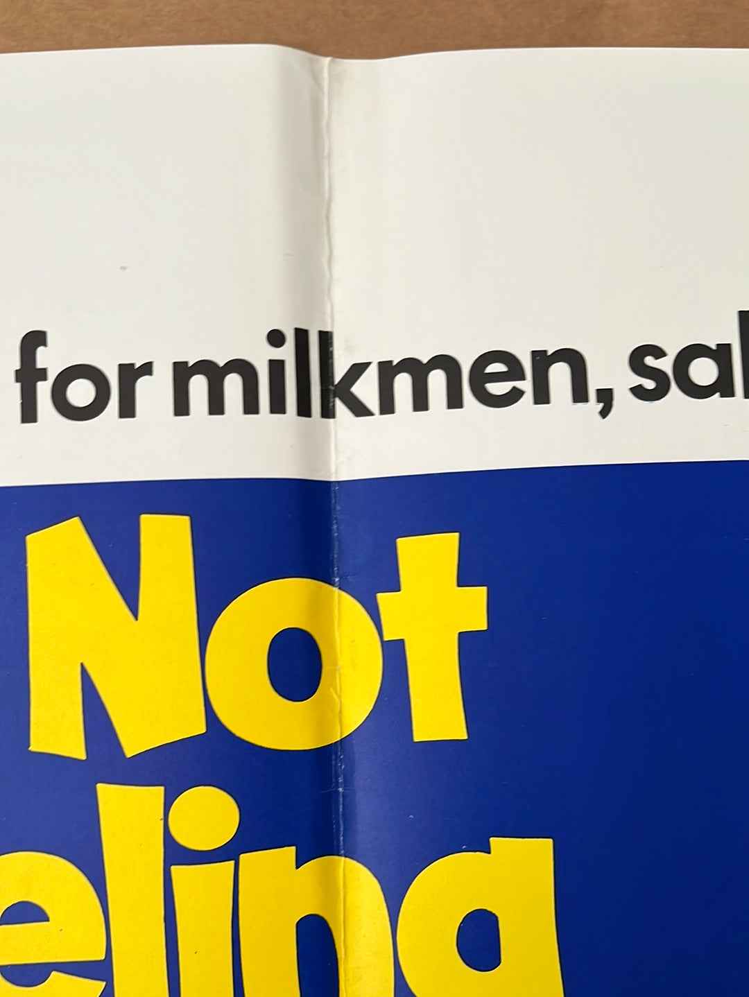 I'm Not Feeling Myself Tonight & Housewives On The Job (1976) Original UK Quad Cinema Poster