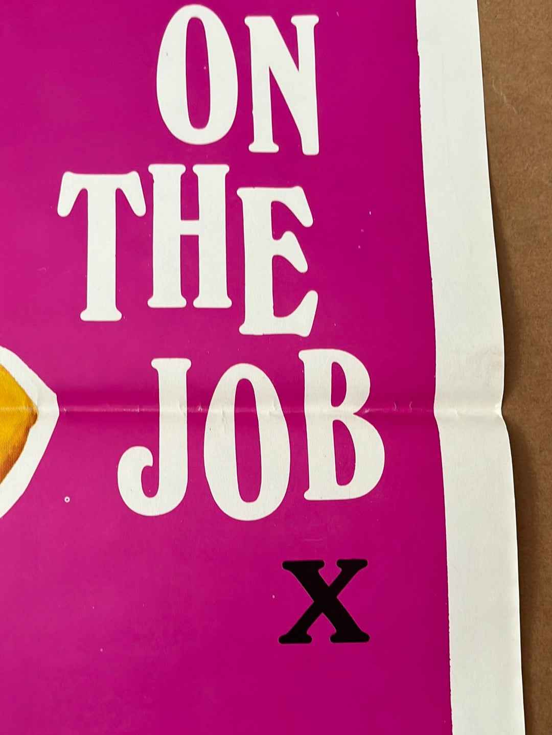 I'm Not Feeling Myself Tonight & Housewives On The Job (1976) Original UK Quad Cinema Poster