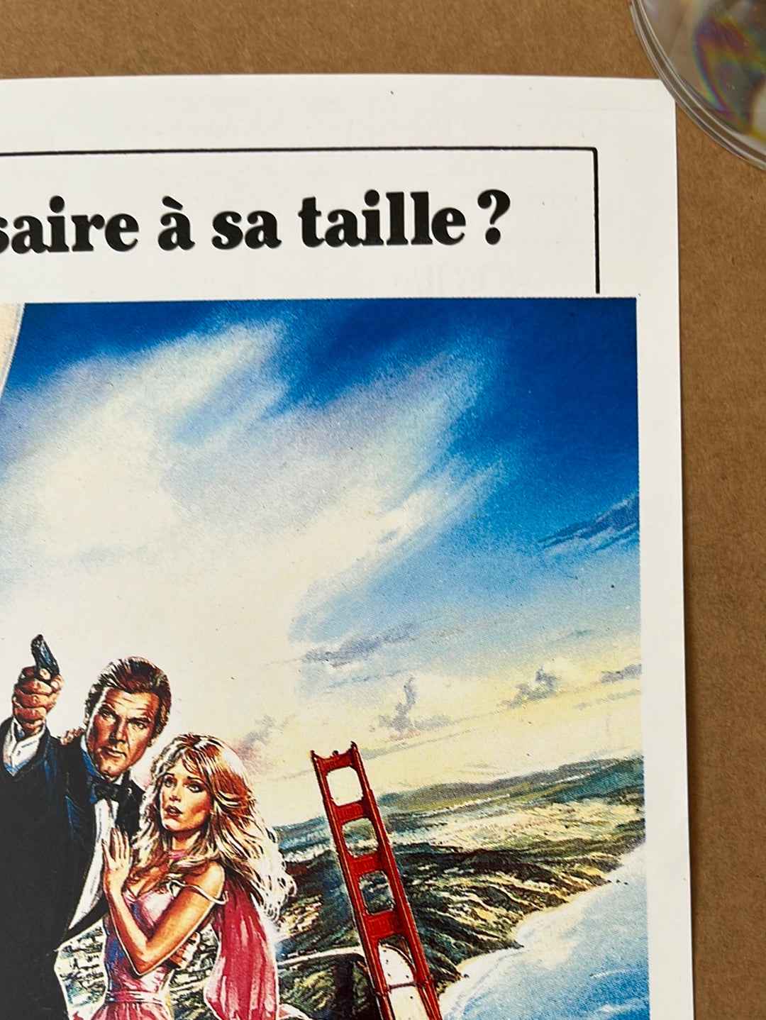 A View To A Kill - Dangereusement Votre (1985) Original French 'Petite' Cinema Poster - James Bond 007