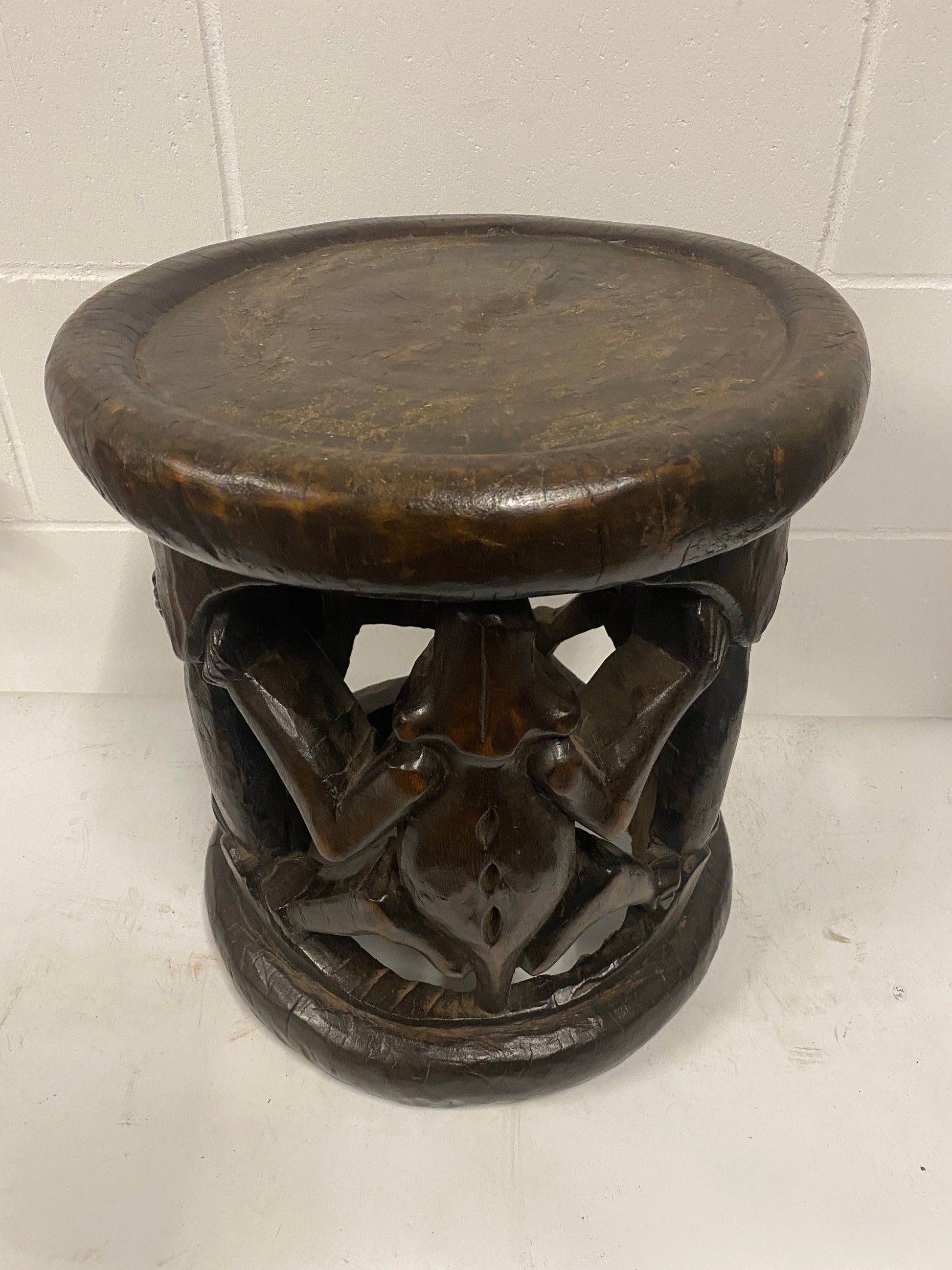 Baule stool - Hand carved - Ivory Coast (85.3)