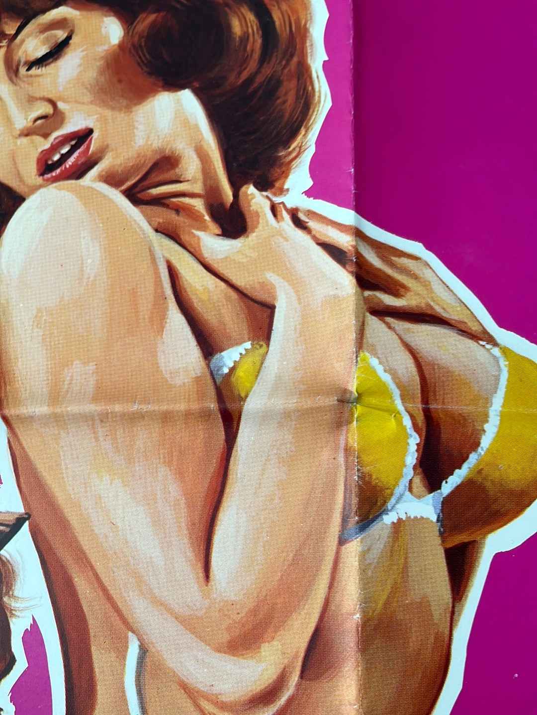 I'm Not Feeling Myself Tonight & Housewives On The Job (1976) Original UK Quad Cinema Poster