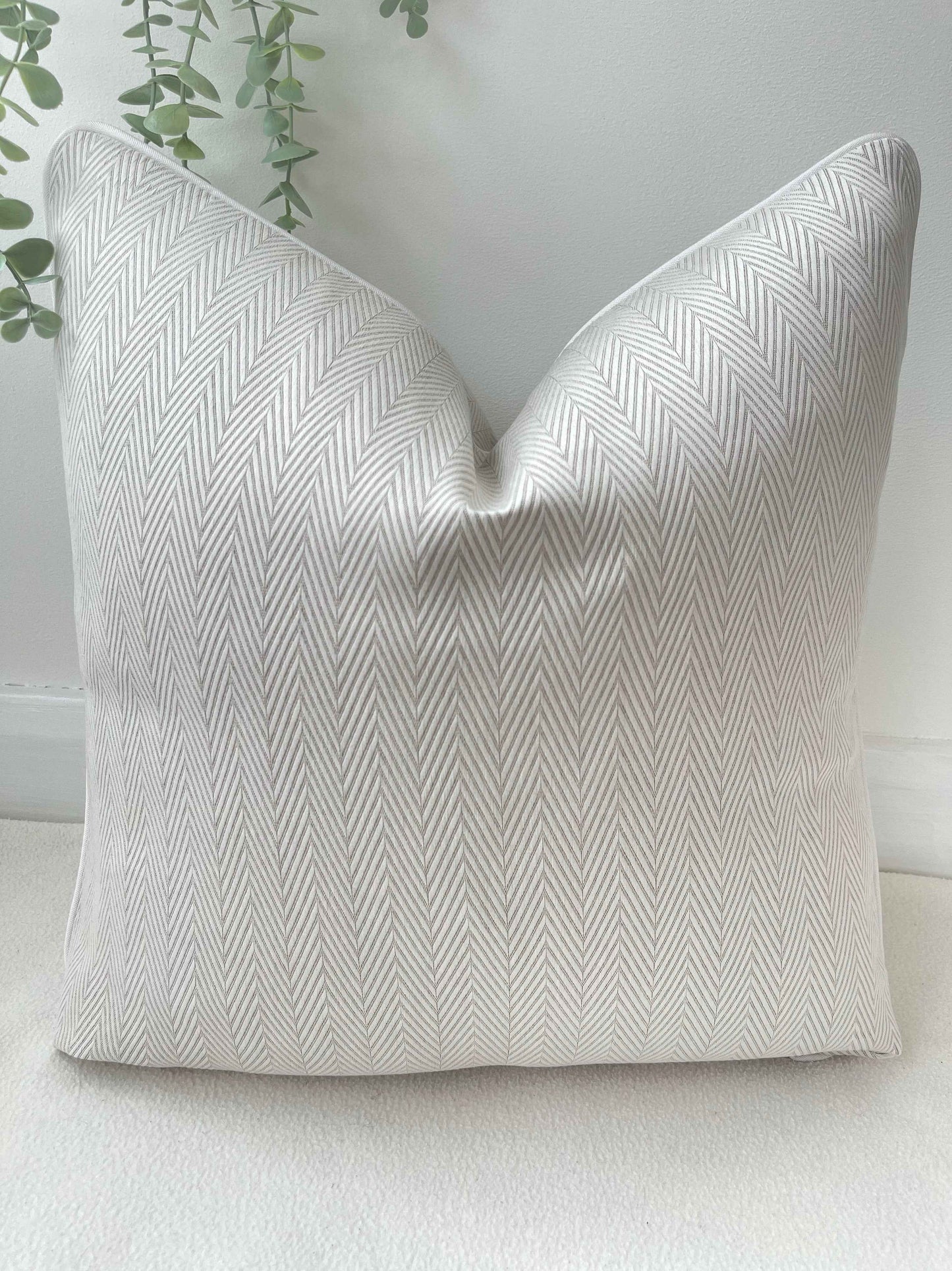 The Couture Cushion - The Outdoor Taupe Kady - Style No. 90