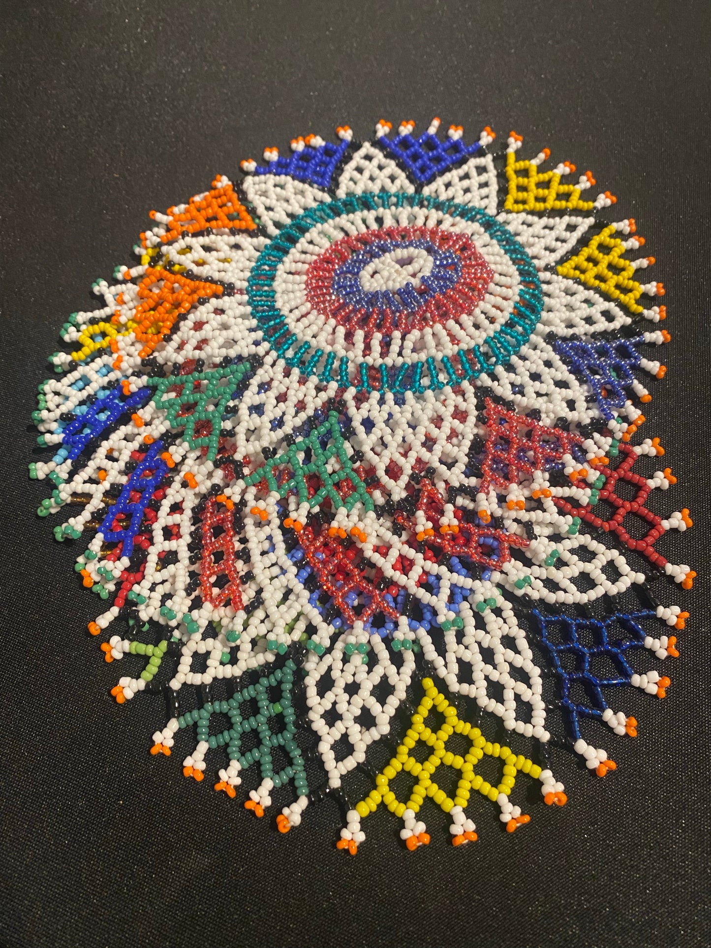 Beaded placemat M - South Africa