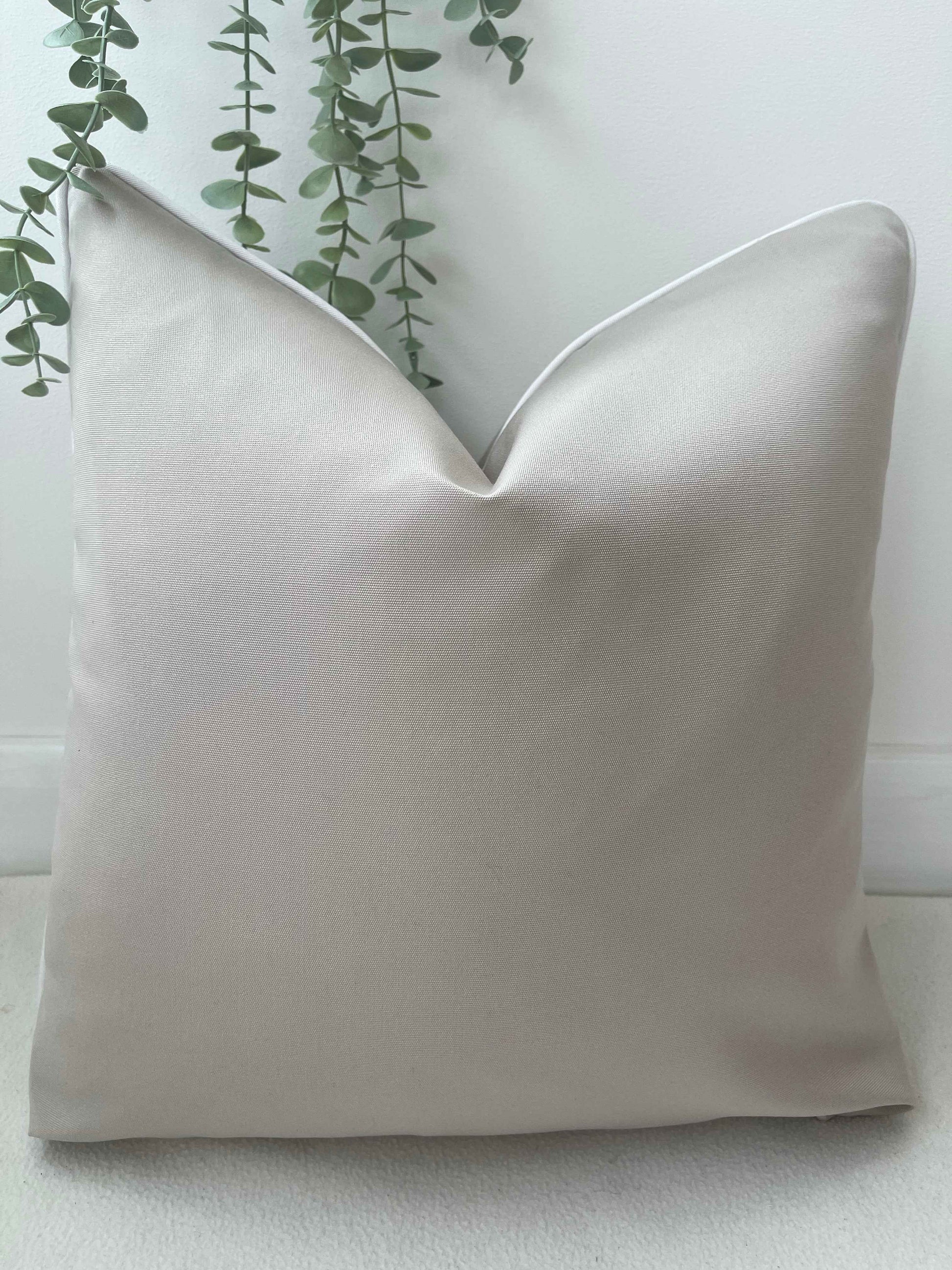 The Couture Cushion - The Outdoor Taupe McDermott - Style No. 60