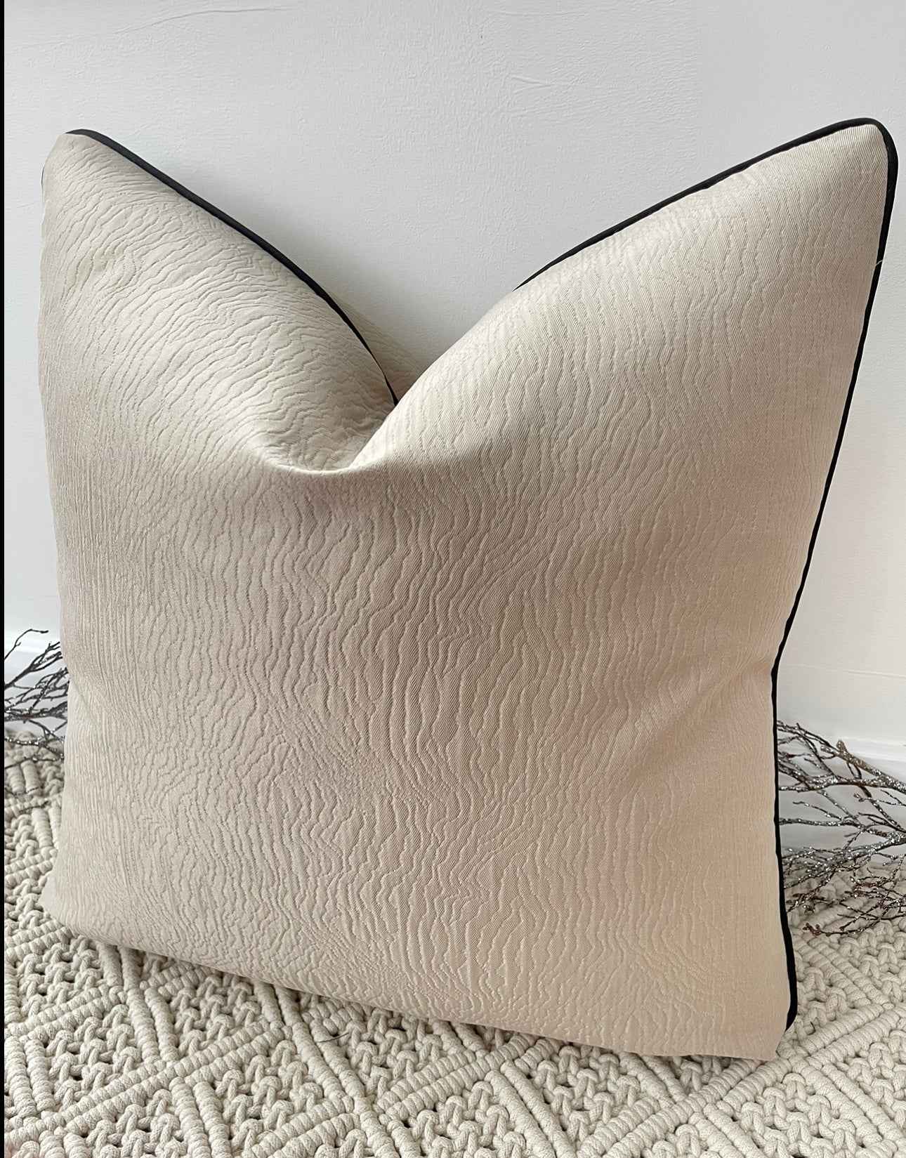 The Couture Cushion - The Cream Tahari - Style No. 93