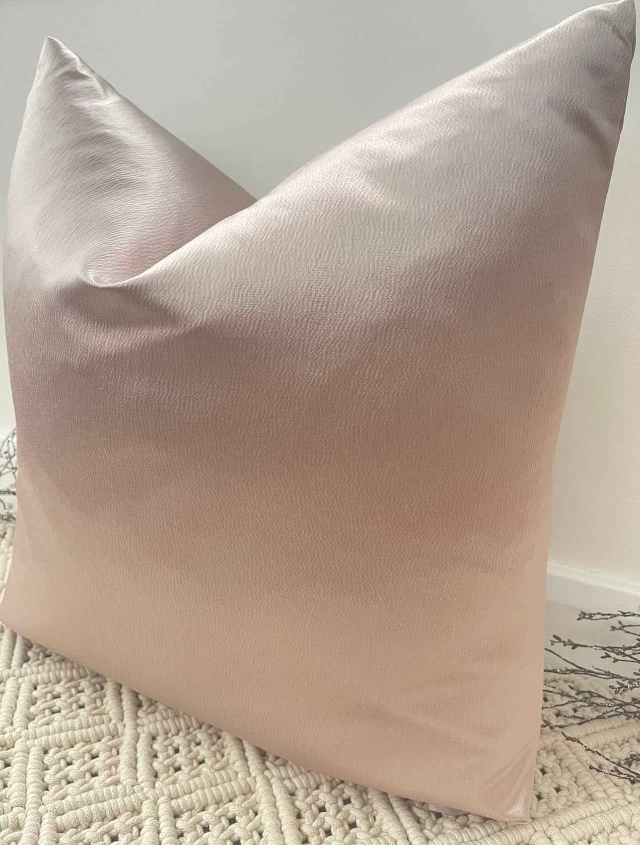 The Couture Cushion - The Baby Pink Laura - Style No. 34